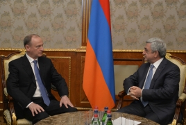 Նախագահը Պատրուշևի հետ քննարկել է ՀՀ-ՌԴ գործակցությունն անվտանգության ոլորտում