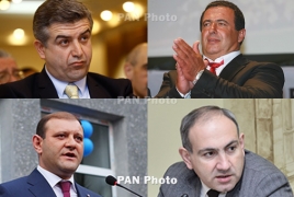 Armenians trust Tsarukyan, PM Karapetyan: pre-election poll