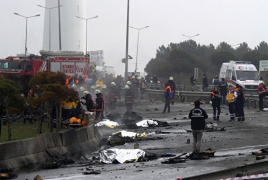 At least 5 killed as helicopter crashes in the outskirts of Istanbul