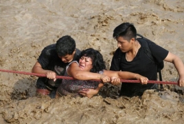 Dozens killed as intense rains and mudslides wreak havoc in Peru
