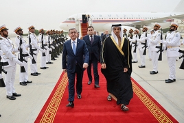 Саргсян провел ряд встреч с высокопоставленными чиновниками в ОАЭ