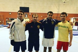 Армянские гимнасты вышли в финал этапа розыгрыша Кубка мира