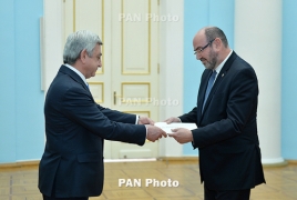 Посол: Израиль желает иметь с Арменией открытые и развитые отношения