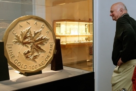 Из музея в Берлине украли большую золотую монету весом в 100 кг