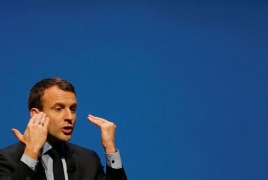 Poll shows Macron beating Le Pen in French election