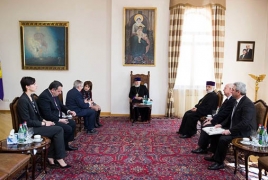 Католикос Армении высказался о парламентских выборах  и карабахском урегулирвоании