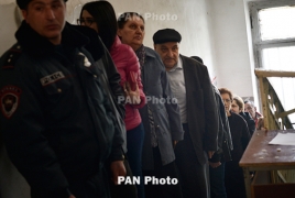 Полиция Армении получила 41 сообщение о предполагаемых нарушениях во время голосования