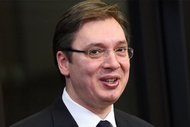 Conservative PM Vucic wins Serbia's presidential election