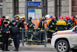 Russia probes metro bomber, arrests six 