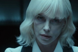 Charlize Theron as lethal assassin in 