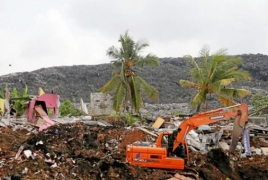 Sri Lanka rubbish dump landslide death toll rises to 16