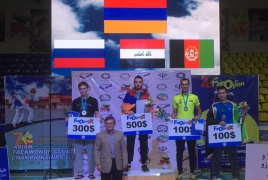 Тхэквондист Арсен Григорян стал победителем международного турнира Fujairan Open 2017