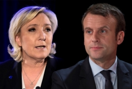 Предварительные данные: Ле Пен и Макрон выходят во второй тур выборов во Франции