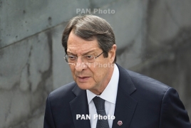 Cypriot president condemns Armenian Genocide