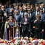 Armenian leadership commemorates Genocide victims at Tsitsernakaberd