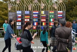 Yerevan Municipality installations commemorate Armenian Genocide