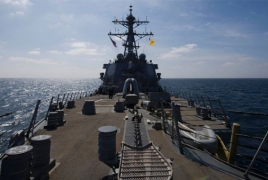 U.S. Navy fires warning flare at Iran vessel in Persian Gulf
