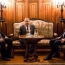 Armenian, Russian, Azeri foreign ministers talk Karabakh in Moscow