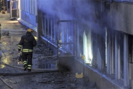 Неизвестные подожгли мечеть в Швеции