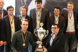 Армянские шахматисты Аронян и Мовсисян в составе  «Бадена» выиграли Бундеслигу