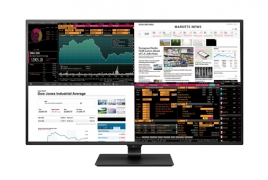 LG's new 4K monitor puts four displays in one 42.5-inch panel