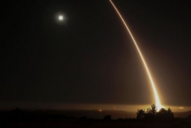 U.S. test-launches intercontinental ballistic missile from California