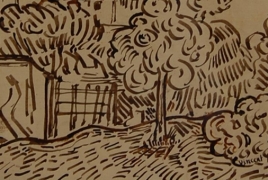 Ink drawing signed by van Gogh sold for $12,000 at Woodshed Art Auctions