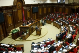Election of Armenian parliament deputy speakers pushed back one day