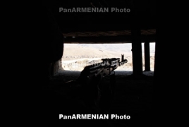Karabakh soldier injured in Azeri gunfire