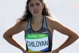 Бегунья Гаяне Чилоян - победительница первенства Балканских стран по атлетике