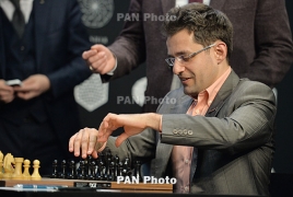 Levon Aronian's Norway Chess R1 game ends in a draw