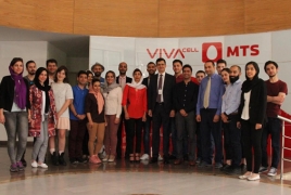 VivaCell-MTS hosts youth from Iran and Georgia