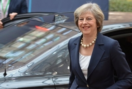 British PM May loses overall majority in parliament
