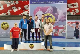 Армянский борец греко-римского стиля Чалян выиграл золото в Тбилиси