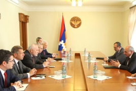 Сопредседатели МГ ОБСЕ в Степанакерте обсудили урегулирование карабахского конфликта