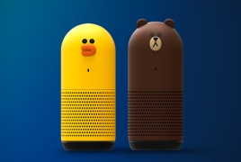 Japanese messaging giant Line rolls out cute AI speakers