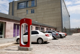 ՀՀ-ում  Tesla էլեկտրական մեքենաների 5 լիցքավորիչ կա