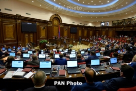 Armenia NA approves govt. program despite objection from opposition