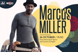 Grammy award winner Marcus Miller to perform in Armenia