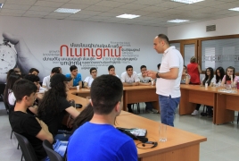 Yerevan Quantum students visit VivaCell-MTS HQ for master class