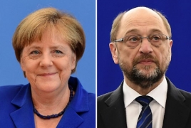 German SPD chief Schulz hits out at 'arrogant' Merkel