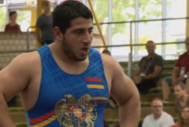 Armenian wrestlers win three medals at Junior European Championships
