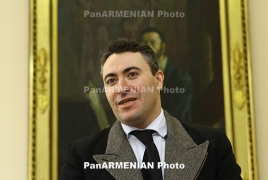 World famous violinist Maxim Vengerov in Yerevan for a concert