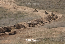 Three Karabakh soldiers wounded in Azerbaijan's shelling