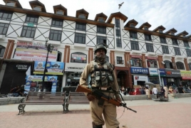 Widespread curfew in Kashmir for rebel leader's death anniv.