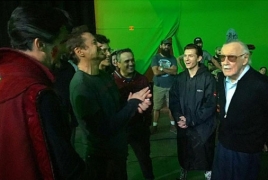 Spider-Man meets Doctor Strange in new 'Avengers' set pic