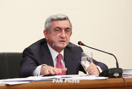 Саргсян: Армия Армении имеет достаточно вооружения для решения поставленных перед ней задач