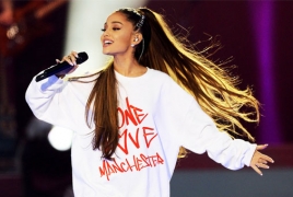 Ariana Grande “honored” to become honorary citizen of Manchester