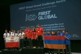Armenia's Tumo snatches bronze at FIRST Global Robotics competition