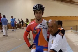 Армянский велосипедист Левон Лавчян 12-й на ЧЕ